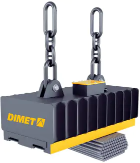 Electroimanes para acero de armadura/tubos/piezas métalicas largas en paquetes